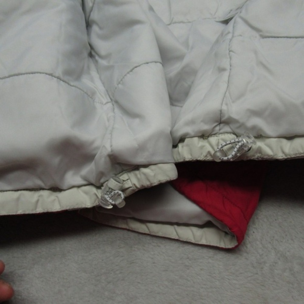 Columbia Jacket Womens Medium Red Gray Vertex Hood Waterproof Full Zip Insulated - Picture 11 of 16